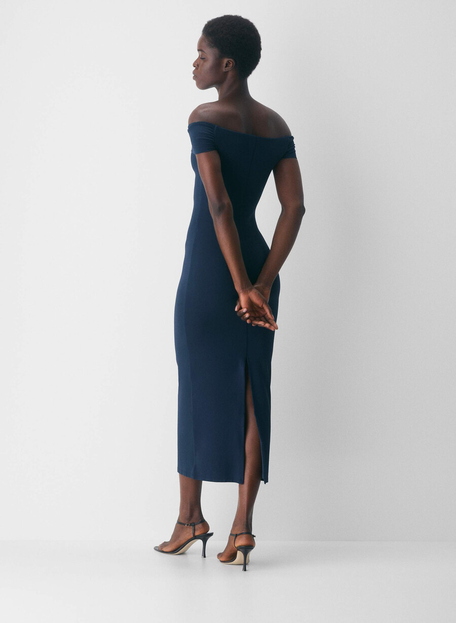 rochie maxi original contour ravish juicy rose