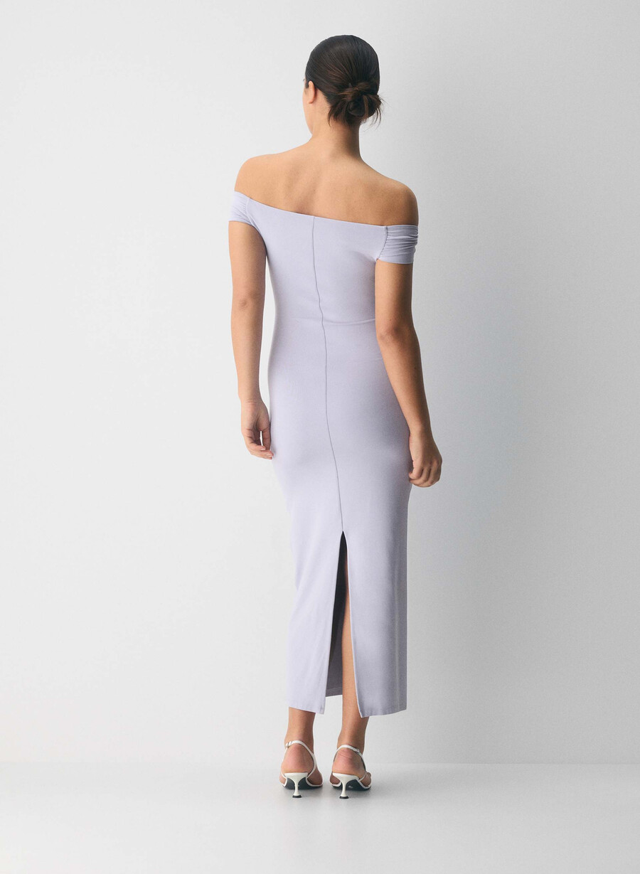 rochie maxi original contour ravish wildflore lilac