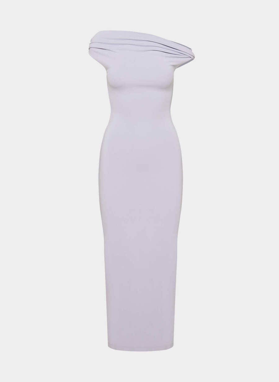rochie maxi original contour ravish wildflore lilac