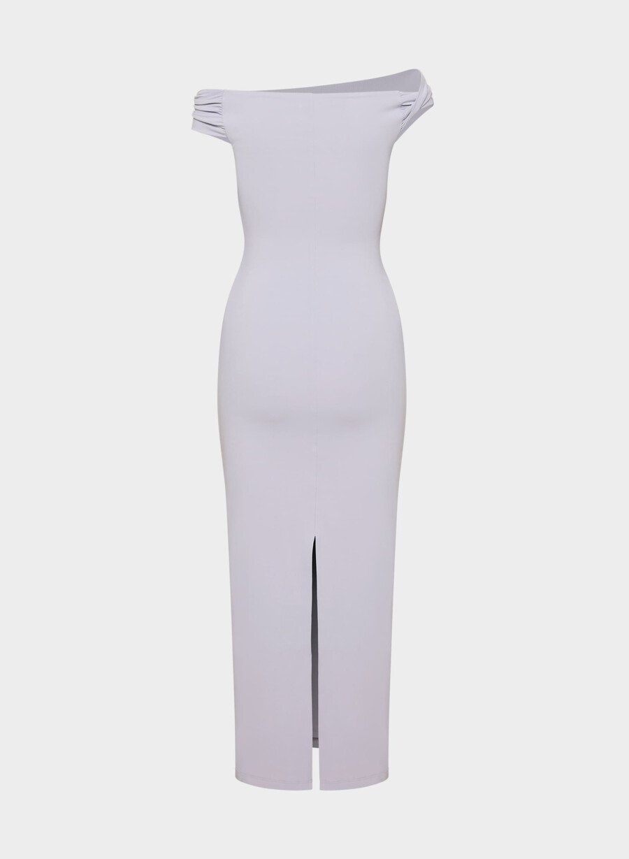 rochie maxi original contour ravish wildflore lilac