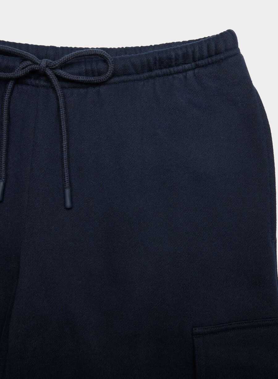 pantaloni de trening confortabili din fleece mega cargo flutter admiral