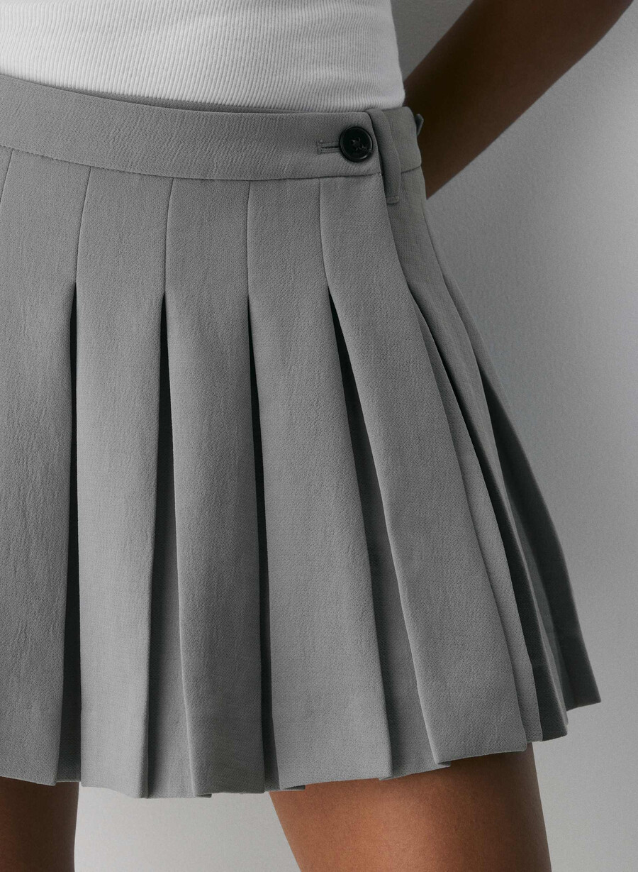 skort sima - crepette riverstone grey