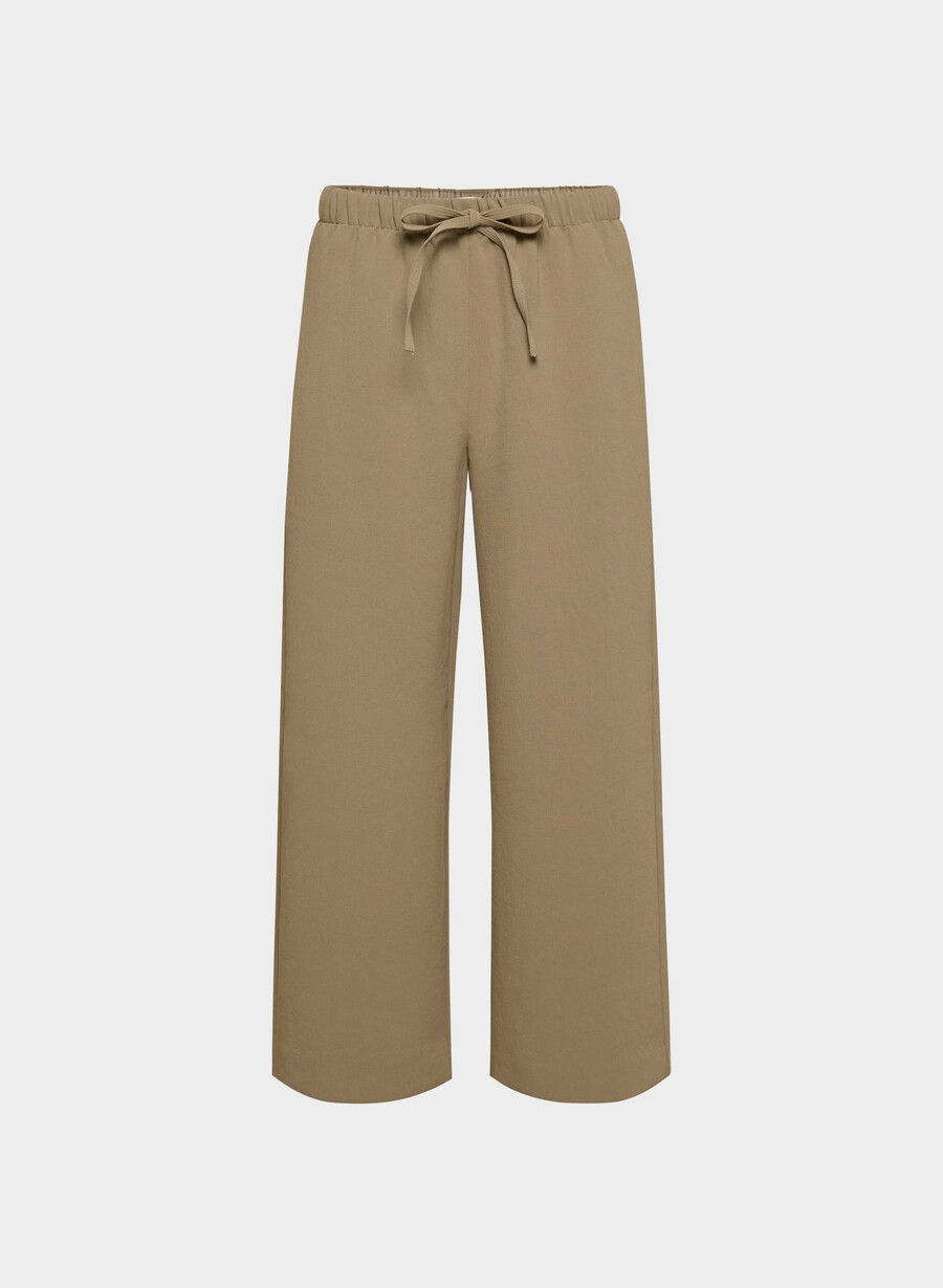 pantaloni scurți lodge pant - crepette folio maro