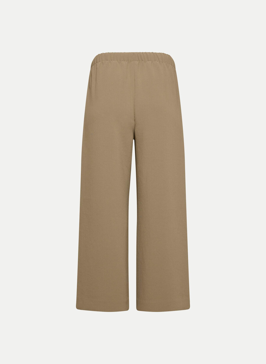 pantaloni scurți lodge pant - crepette folio maro
