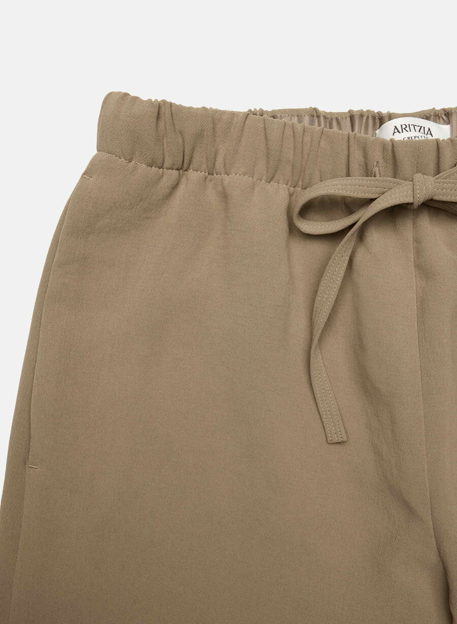 pantaloni scurți lodge pant - crepette folio maro