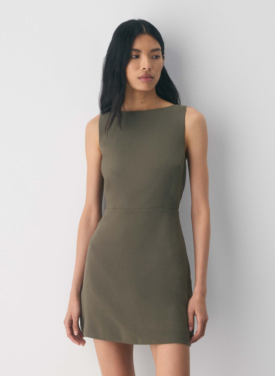 rochie bond - crepette mĂslin Închis