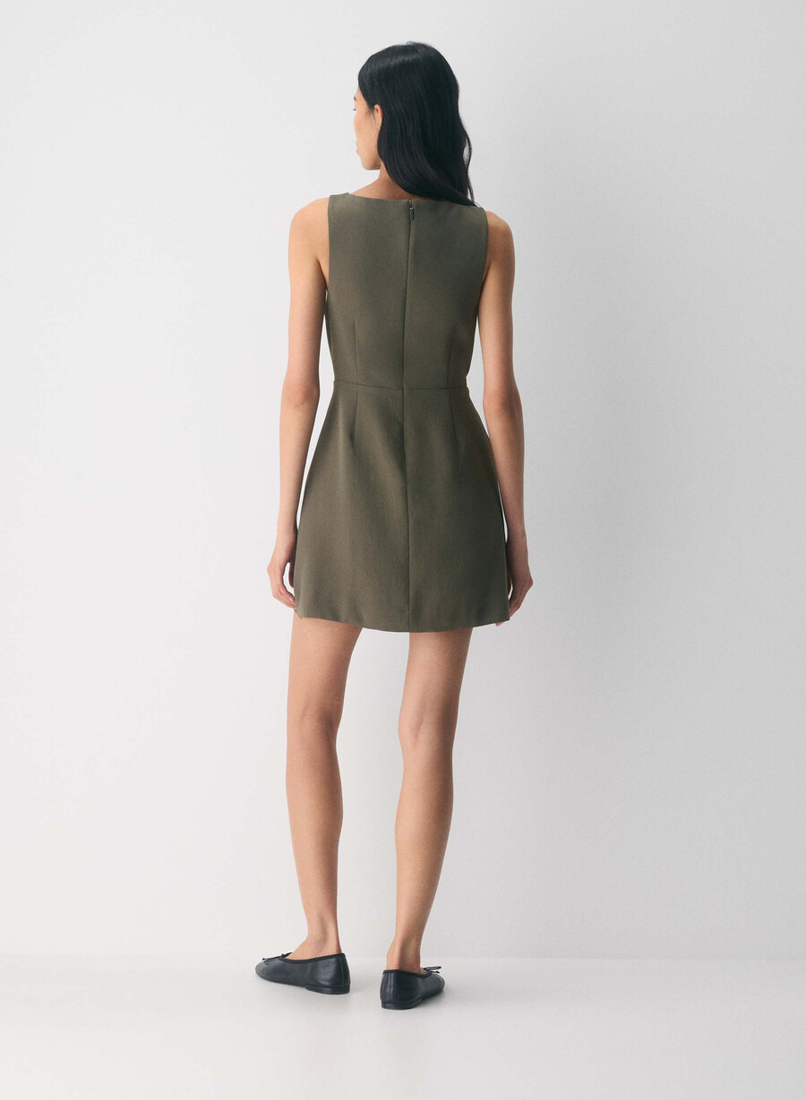 rochie bond - crepette mĂslin Închis