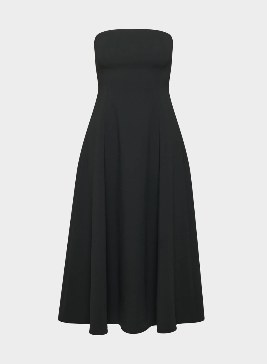 rochie lightwell - crepette negru
