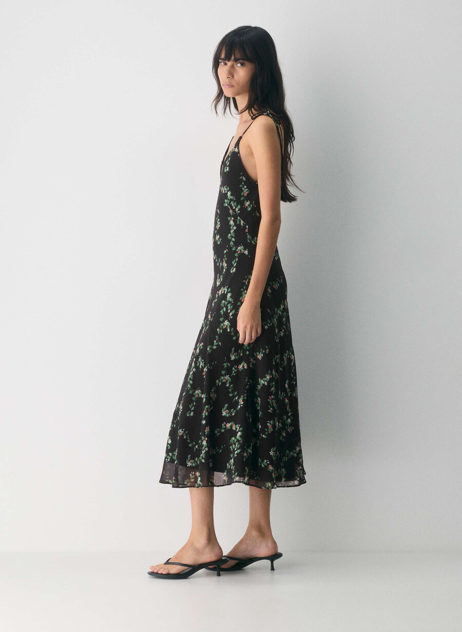 rochie maxi priscilla negrumulti