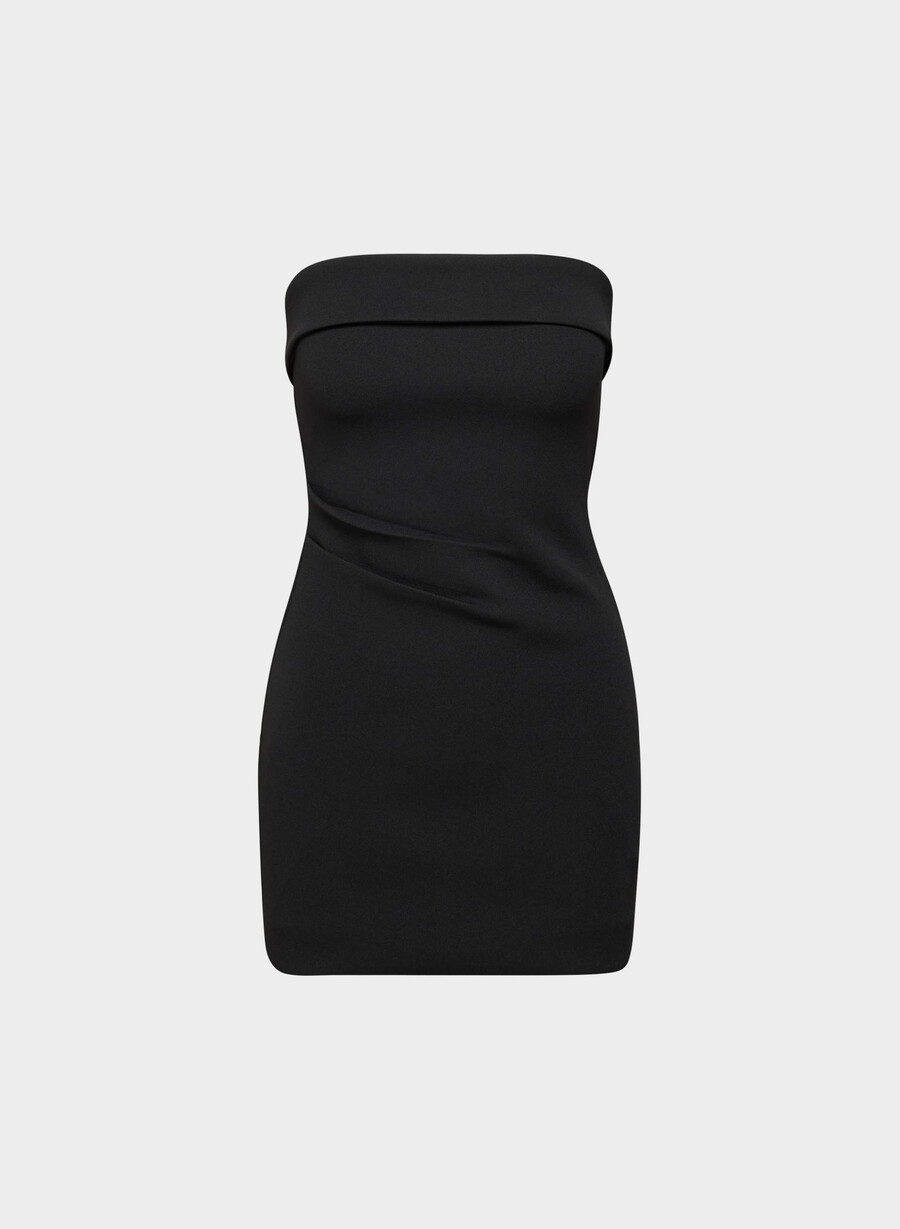 rochie mini figureknit eyecatcher neagrĂ