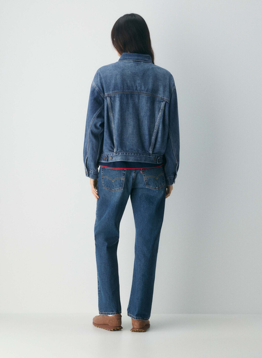 geacă levis 90 trucker indigo Închis