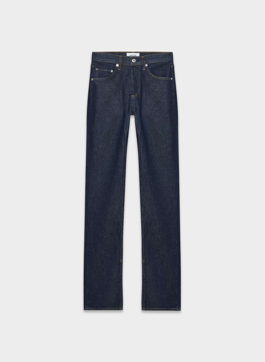 jeanși skinny decupați agolde ingram rinse