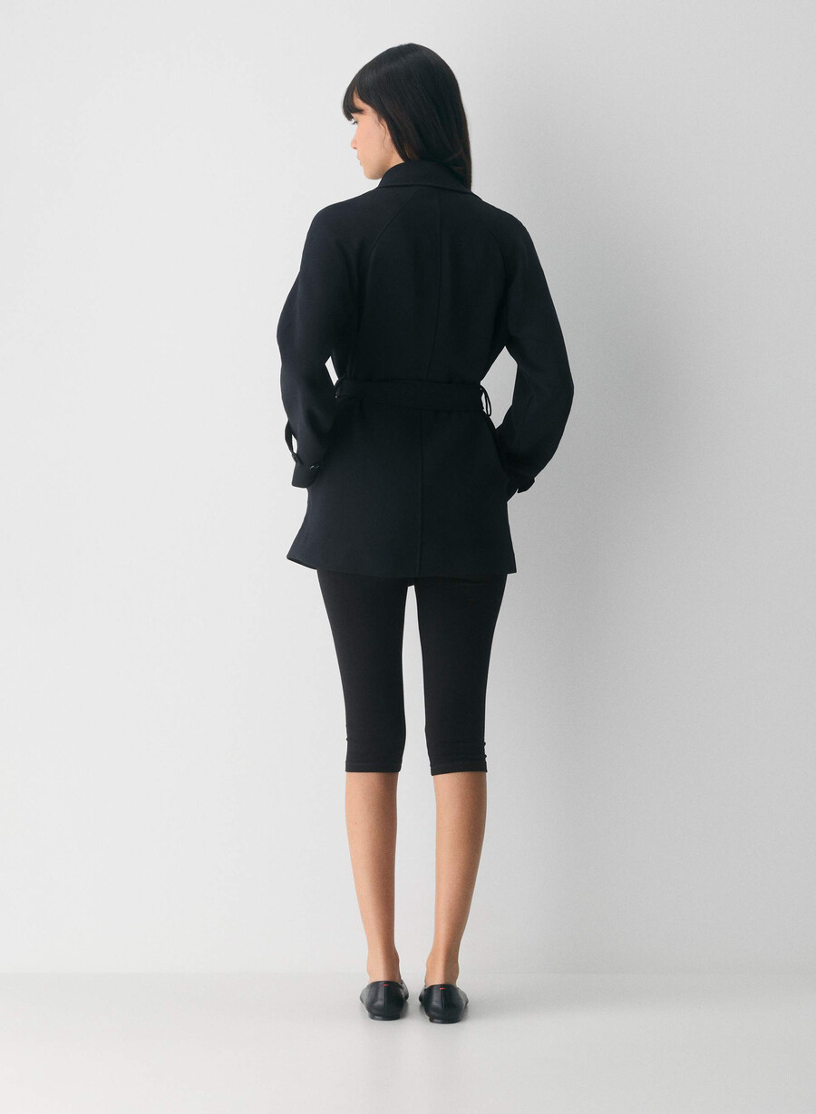 trench splendor mid negru