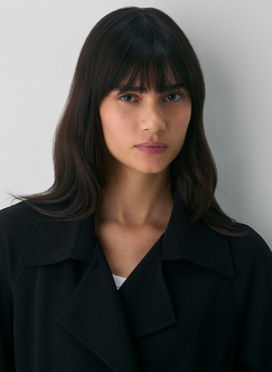 trench splendor mid negru