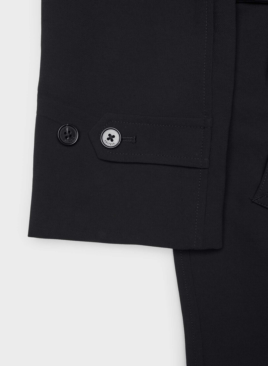 trench splendor mid negru