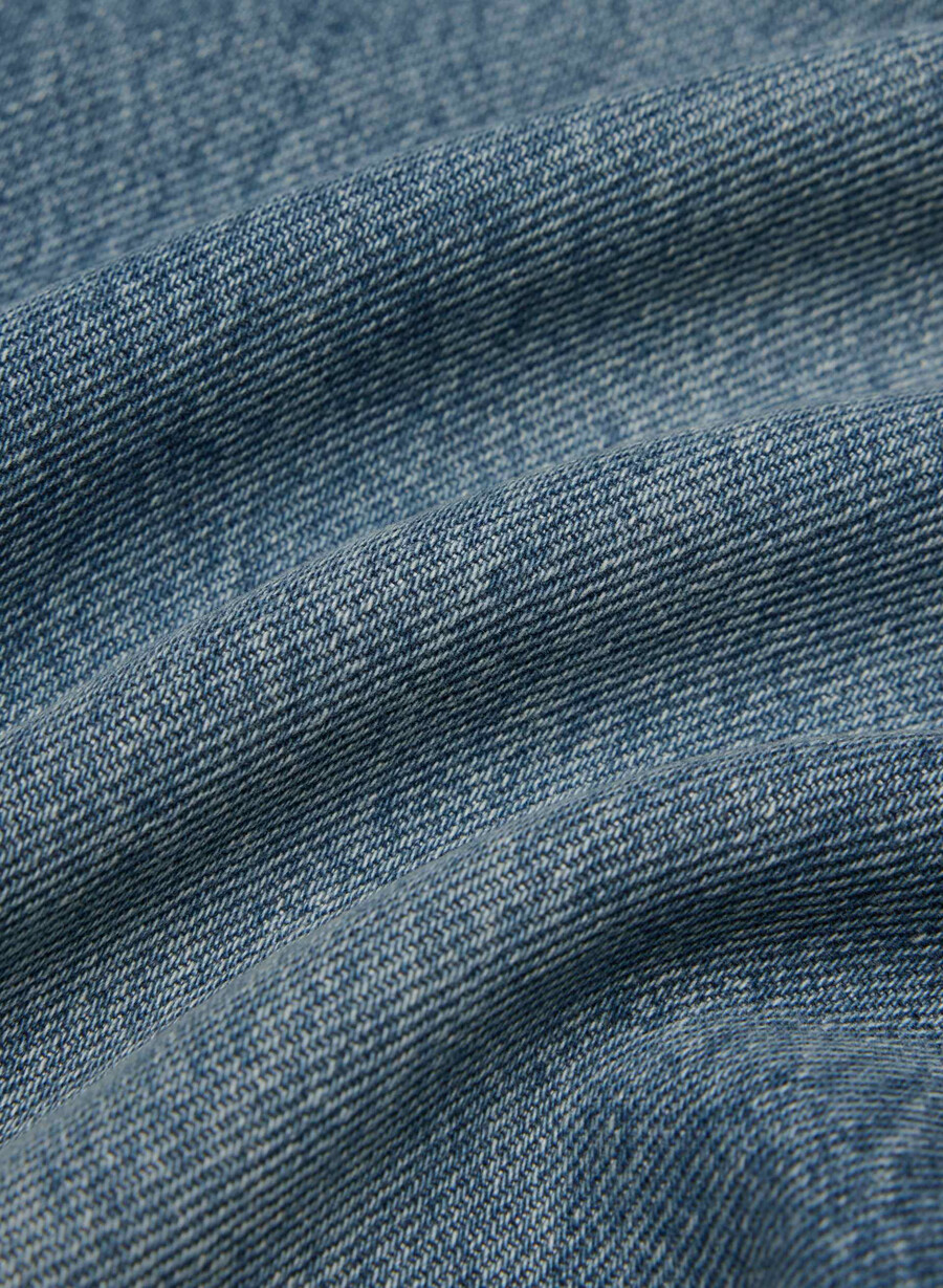 blugi largi denim forum cleo talie înaltă vintage albastru Închis