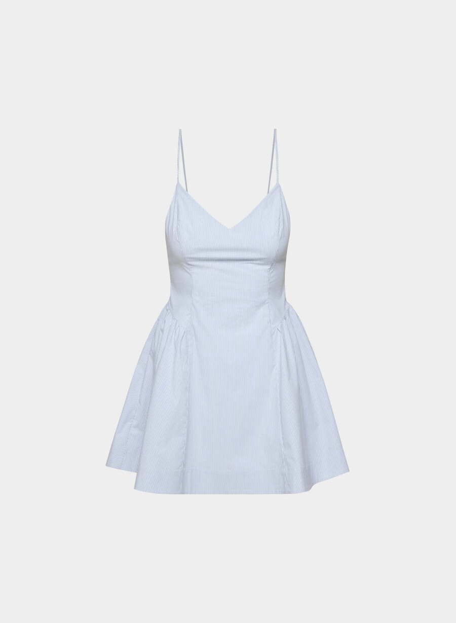 rochie mini technique poplin ingrd strp fr blbw