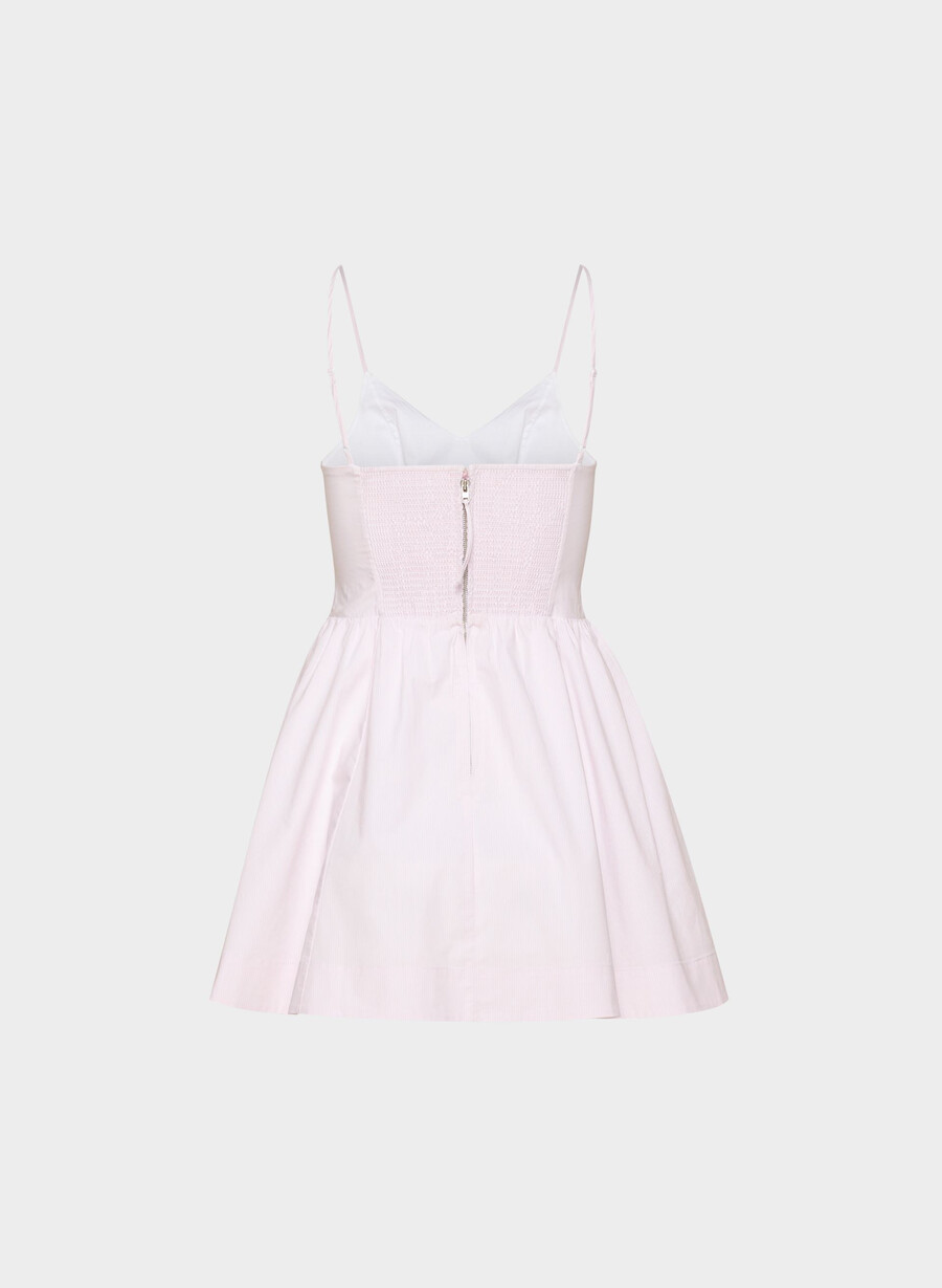 rochie mini technique poplin ingrd strp vl pkbw