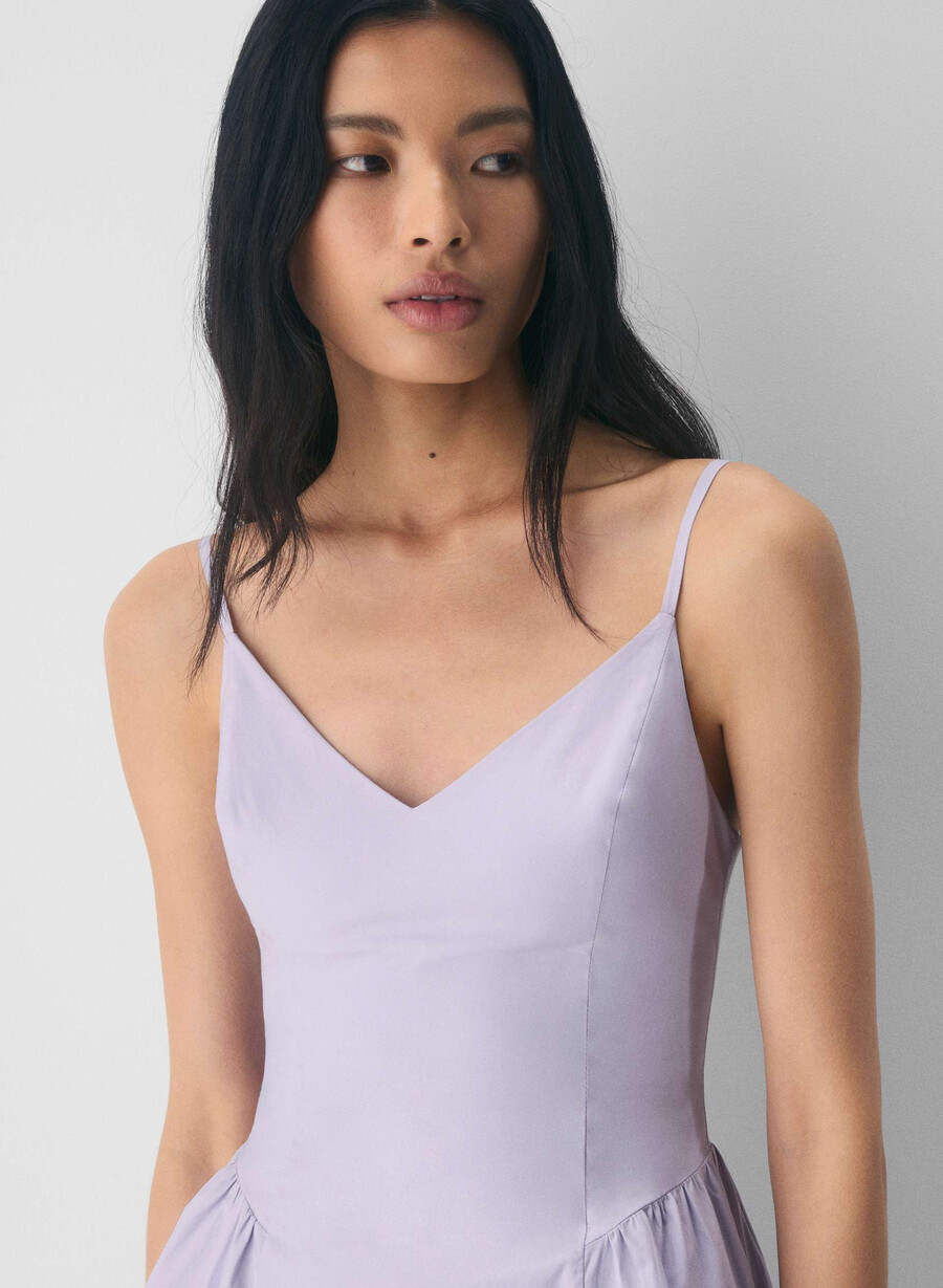 rochie mini technique poplin ingrd strp vl pkbw