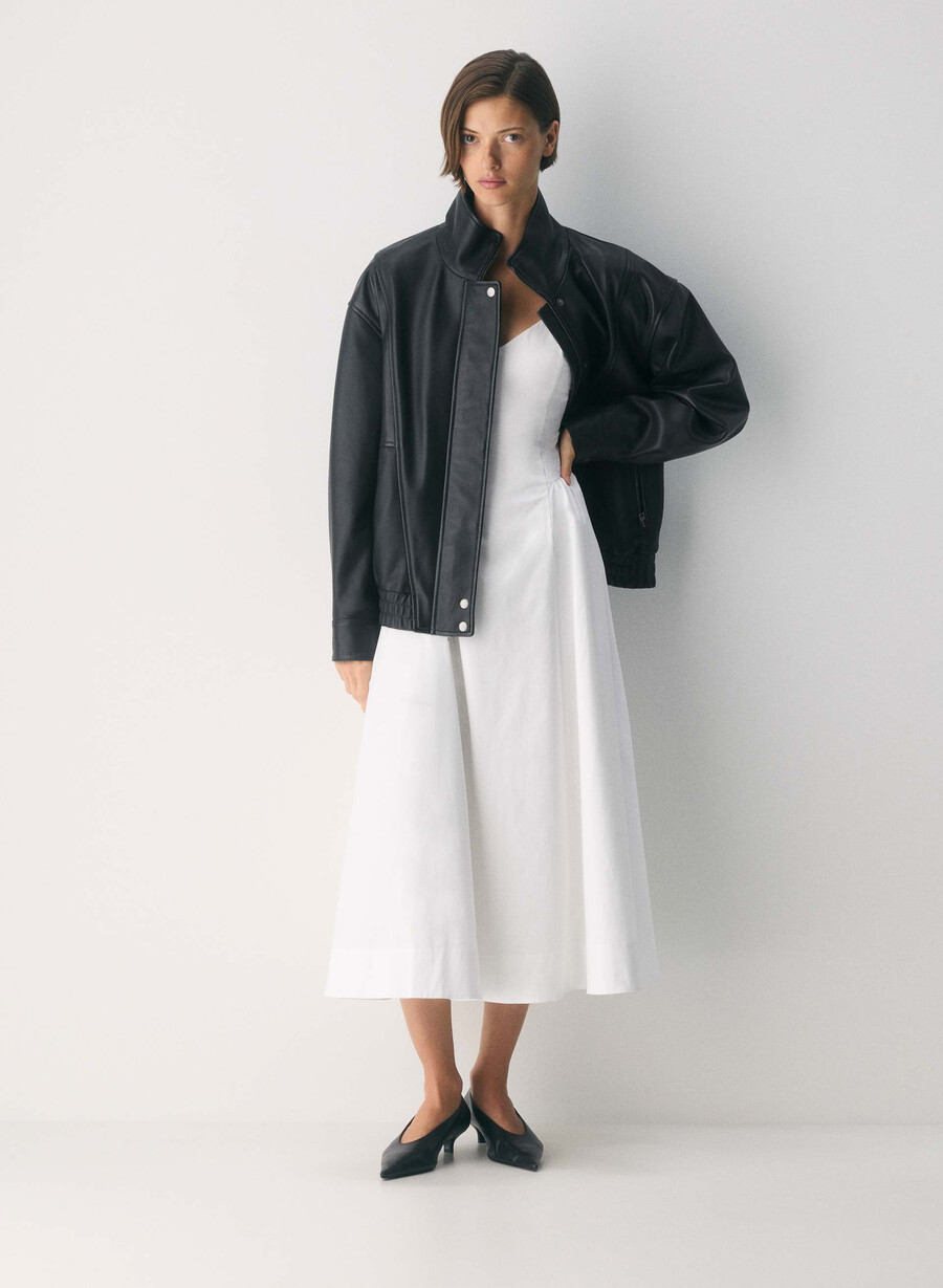 rochie technique poplin mtchl strp vla bl o