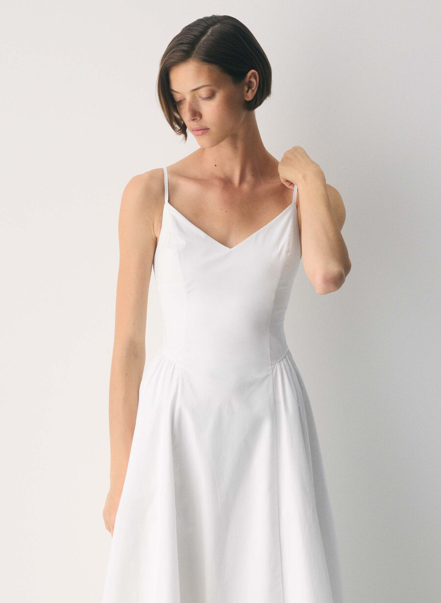 rochie technique poplin mtchl strp vla bl o