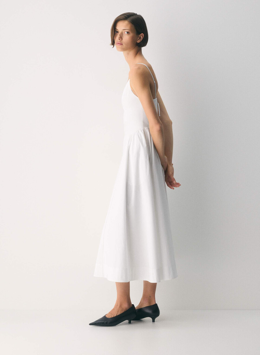 rochie technique poplin mtchl strp vla bl o