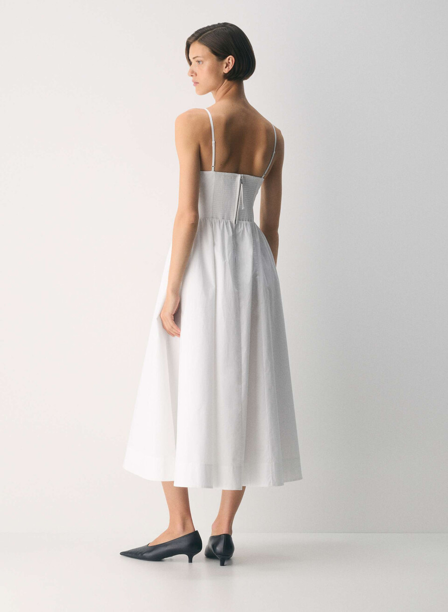 rochie technique poplin mtchl strp vla bl o