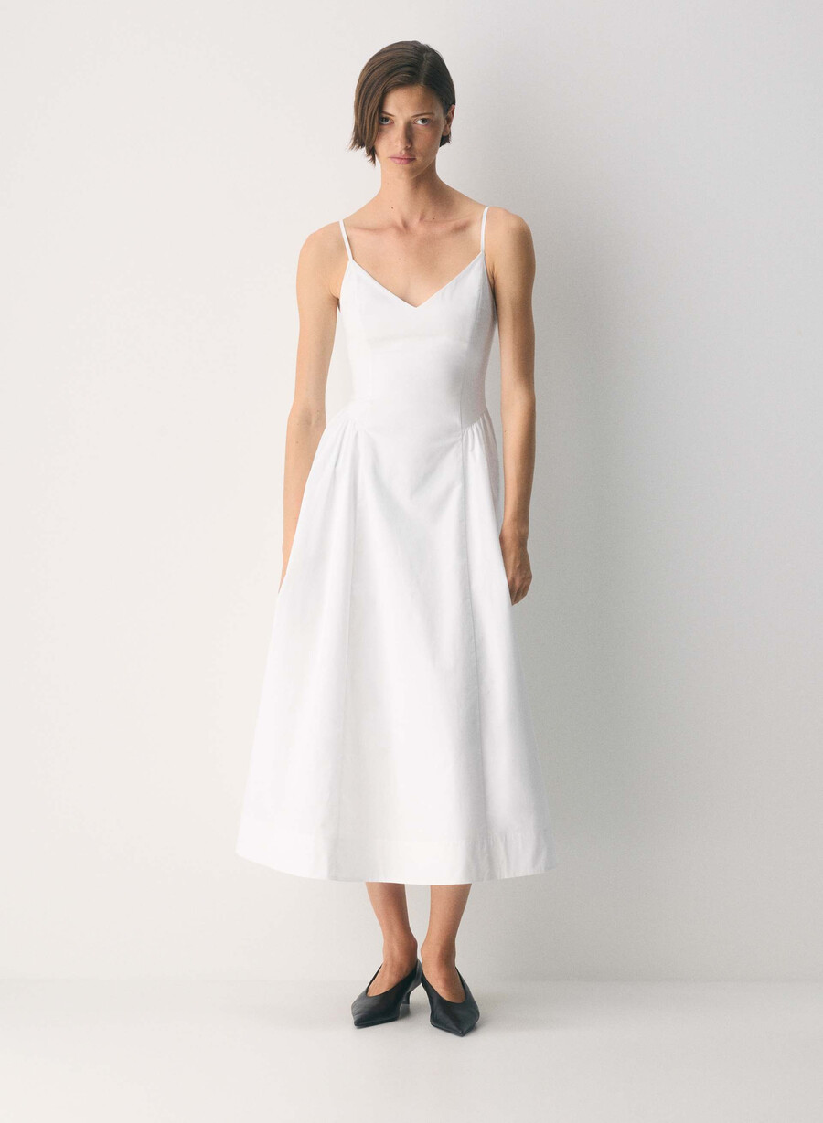 rochie technique poplin mtchl strp vla bl o