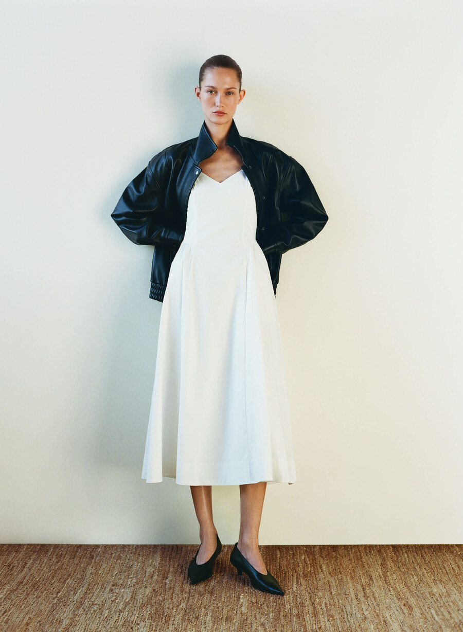 rochie technique poplin mtchl strp vla bl o