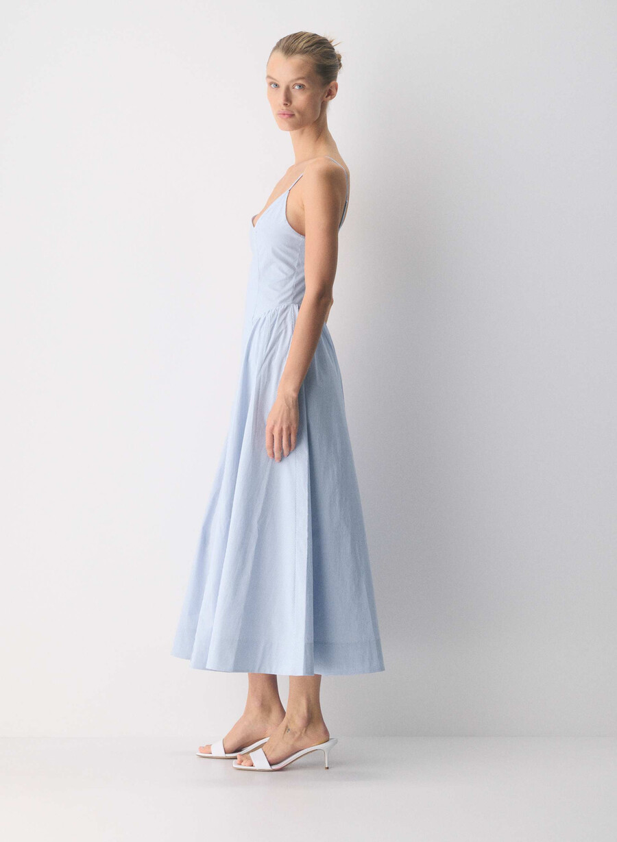 rochie technique poplin ingrd strp fr blbw
