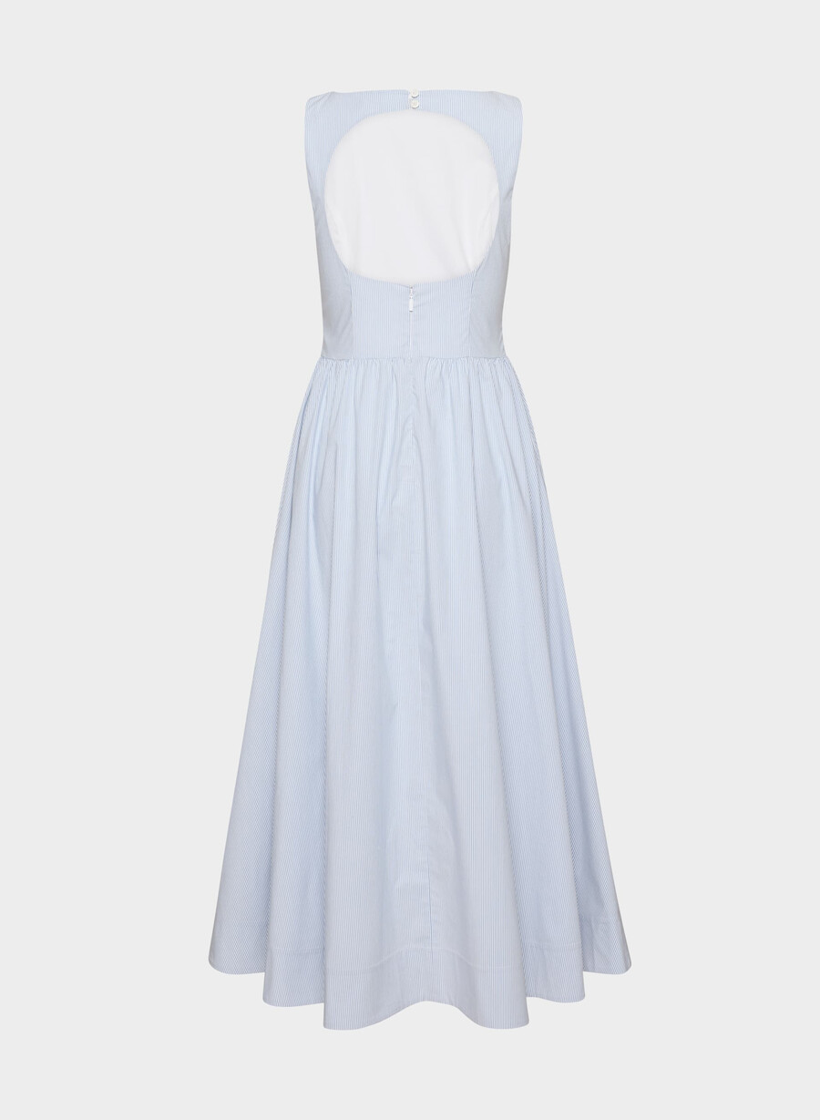 rochie tina poplin ingrd strp fr blbw