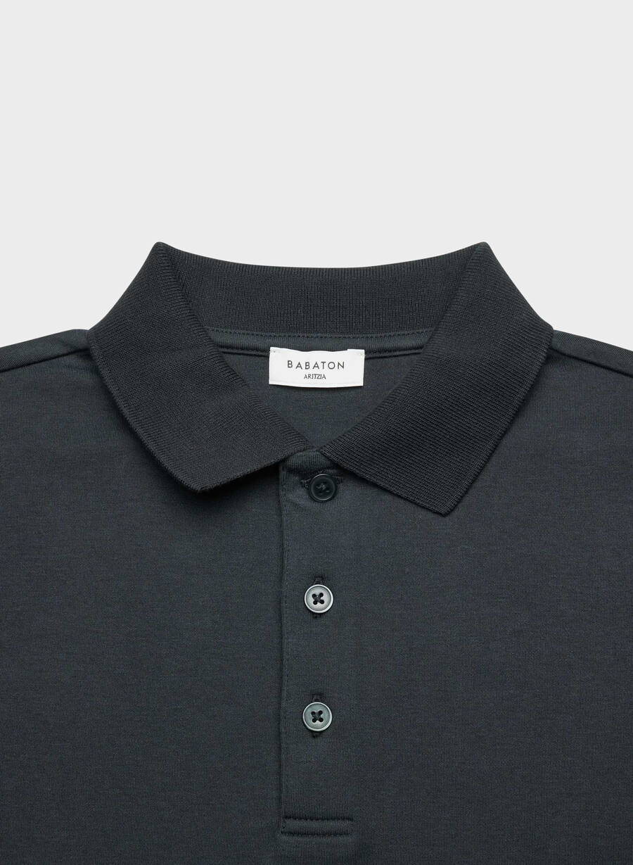 tricou polo interlock cotton consensus bleumarin Închis