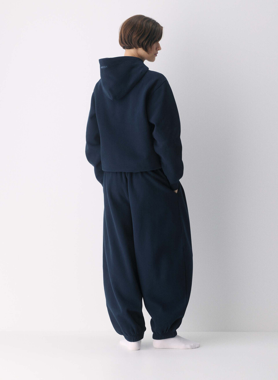 tricou confortabil din fleece cu imprimeu mega balon admiral