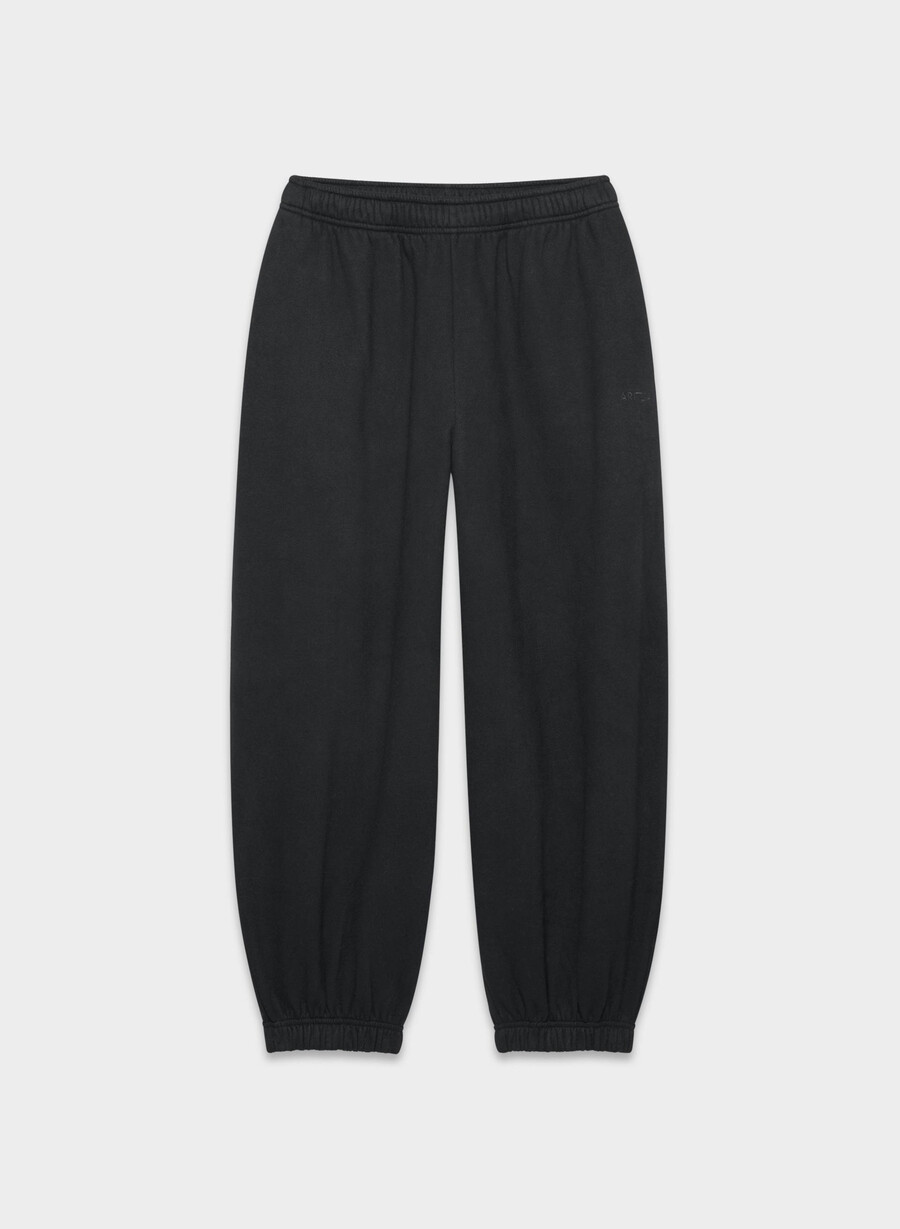 bluză de trening cozy sweatfleece mega balloon negru