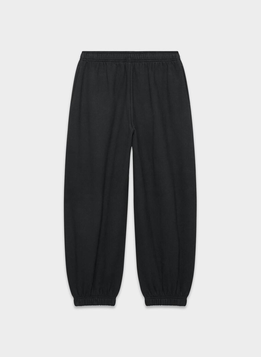 bluză de trening cozy sweatfleece mega balloon negru
