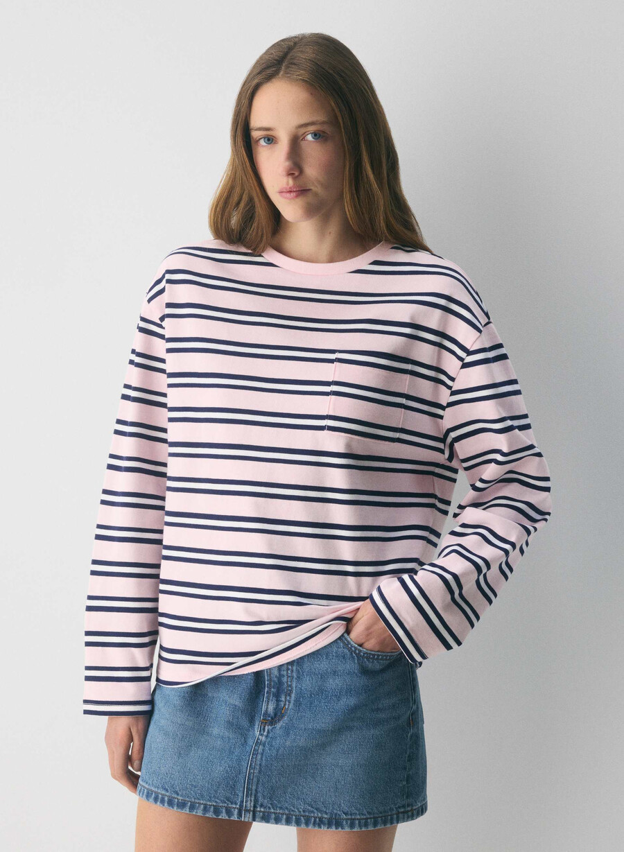 tricou cu mânecă lungă mighty cotton fletch admiral flashing rd