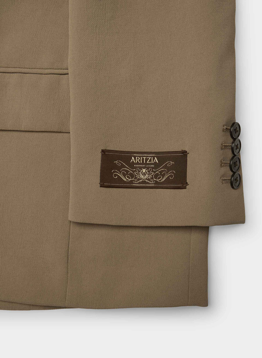 blazer garret - crepette folio brown