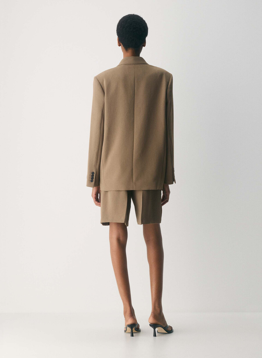 blazer garret - crepette folio brown