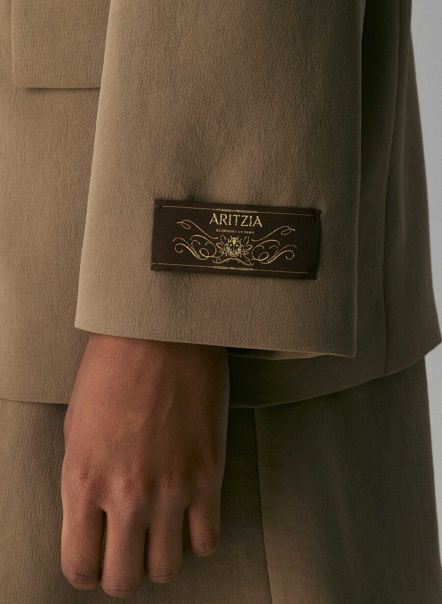 blazer garret - crepette folio brown