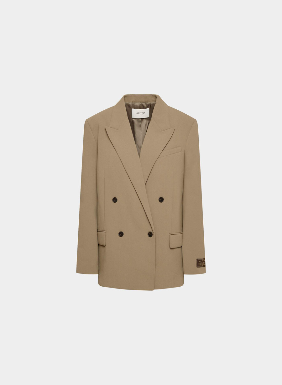 blazer garret - crepette folio brown