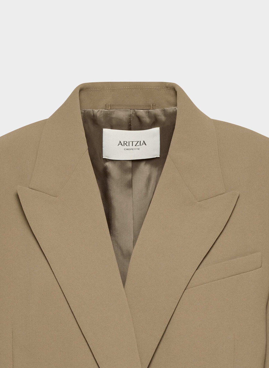 blazer garret - crepette folio brown