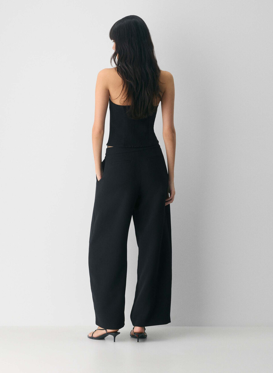 pantaloni helix barrel - crepette negri