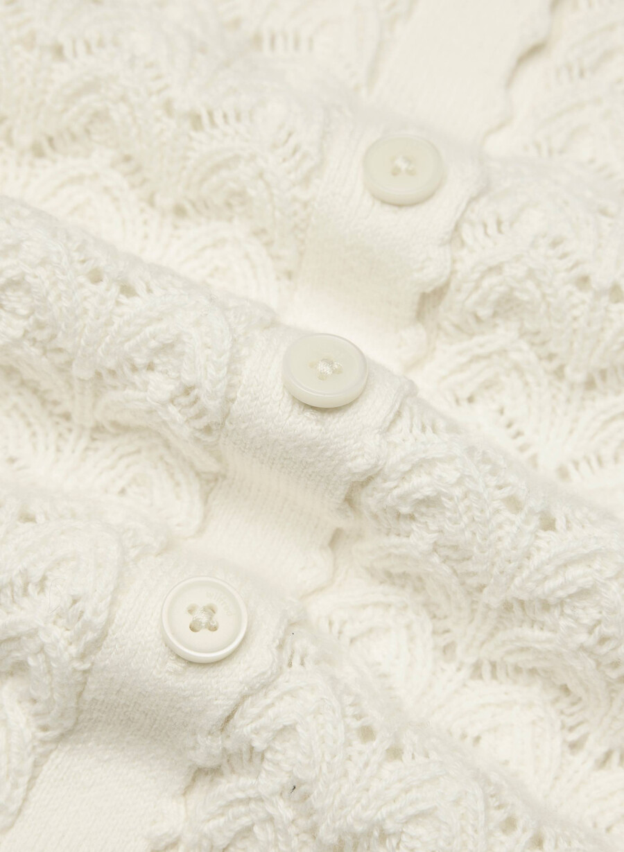 cardigan cotton charm prelusion verde deschis