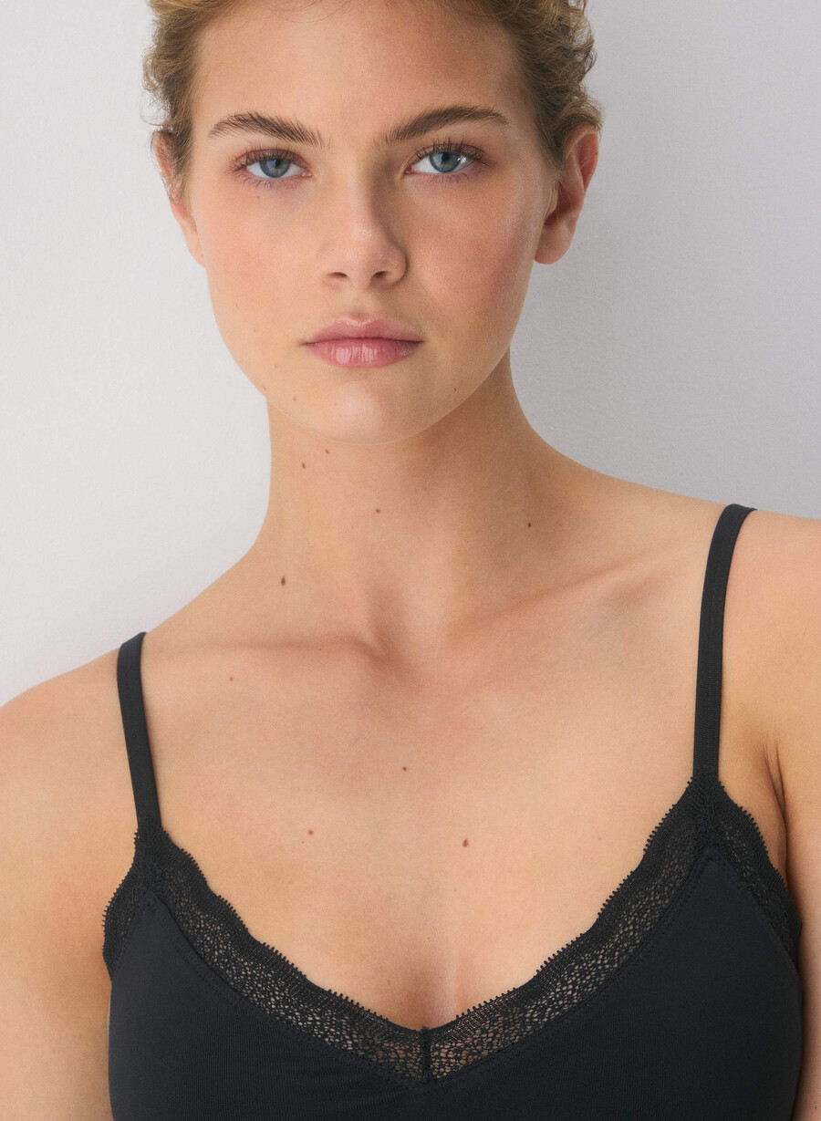 camizolă original contour flirt maro mocha rich