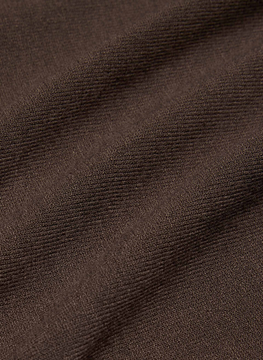 pulover inspiration - wonder yarn rich mocha brown