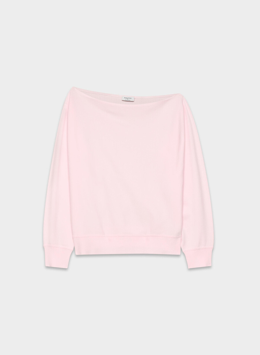 pulover inspirațional - wonder yarn villa pink