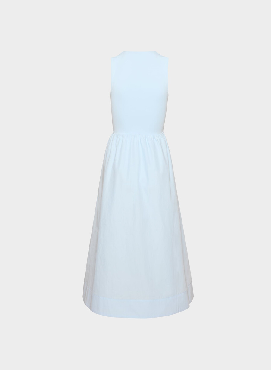 rochie locale poplin villa blue
