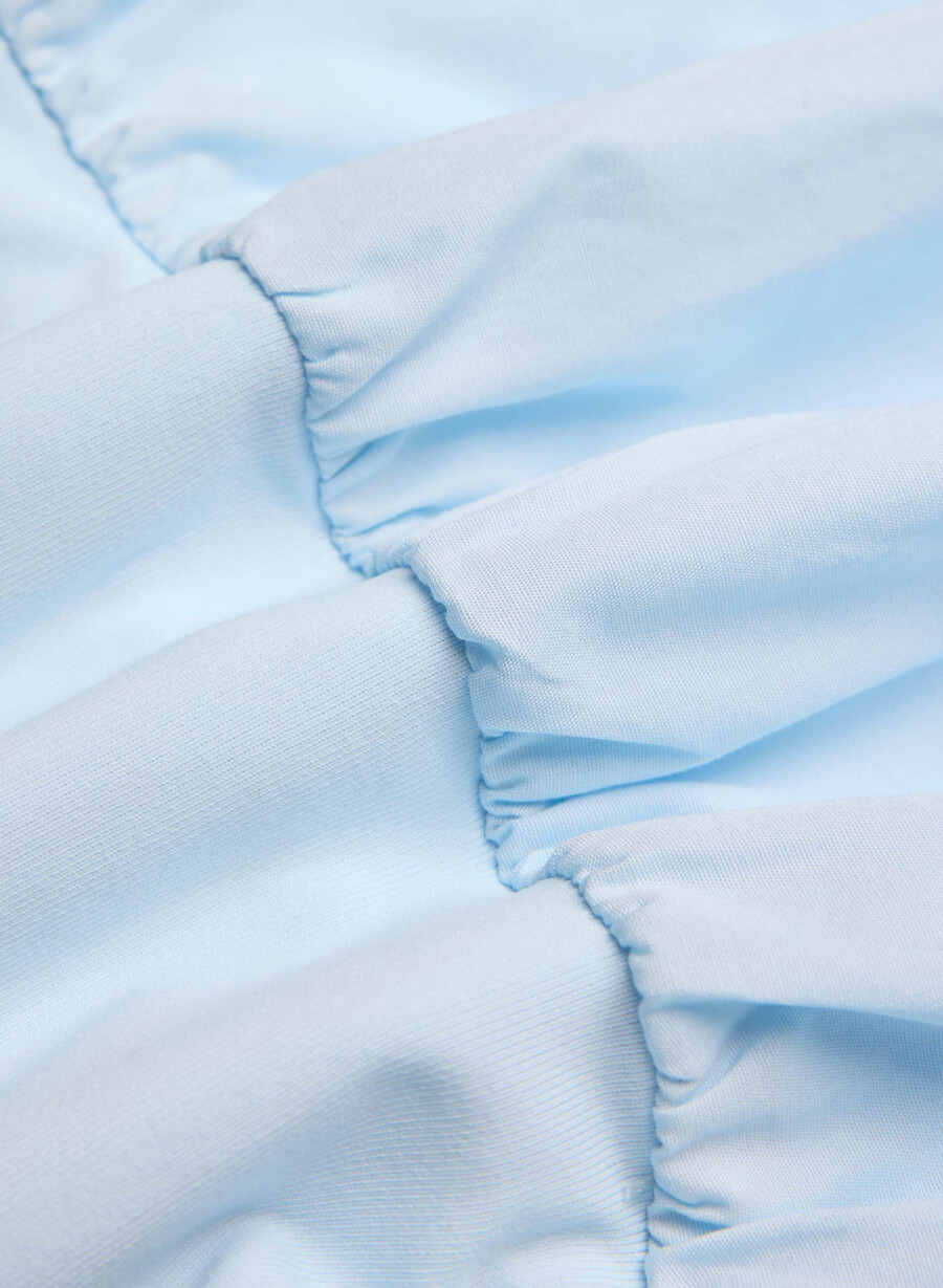 rochie locale poplin villa blue