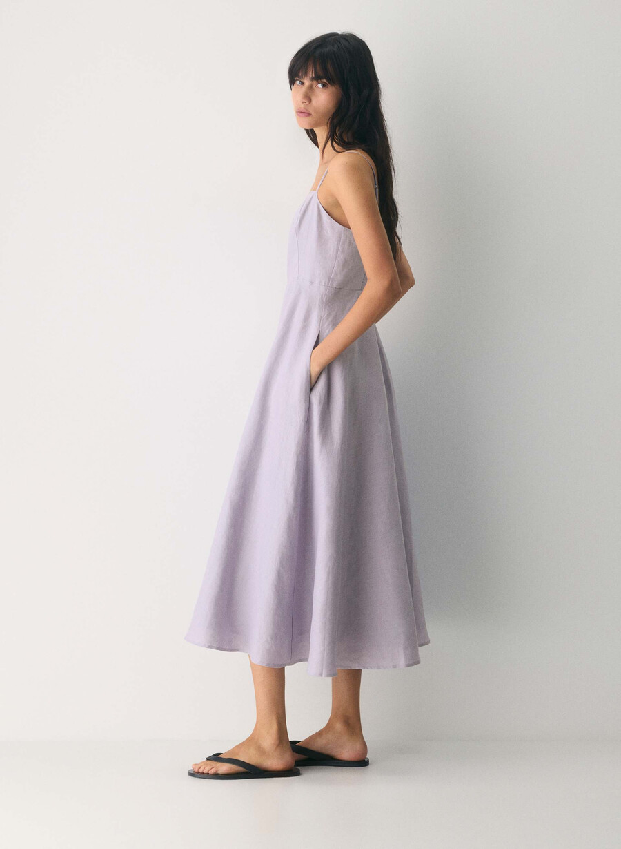 rochie de in anecdote wildflower lilac
