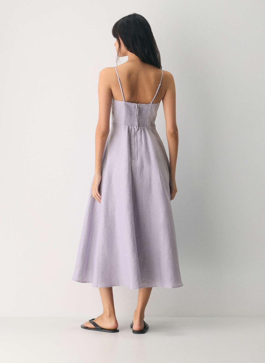 rochie de in anecdote wildflower lilac
